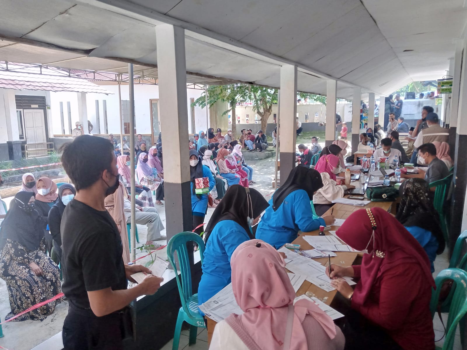 Kabupaten Purwakarta Gencarkan Vaksinasi Covid-19, Desa Cipeundeuy Lakukan Vaksin Secara Massal